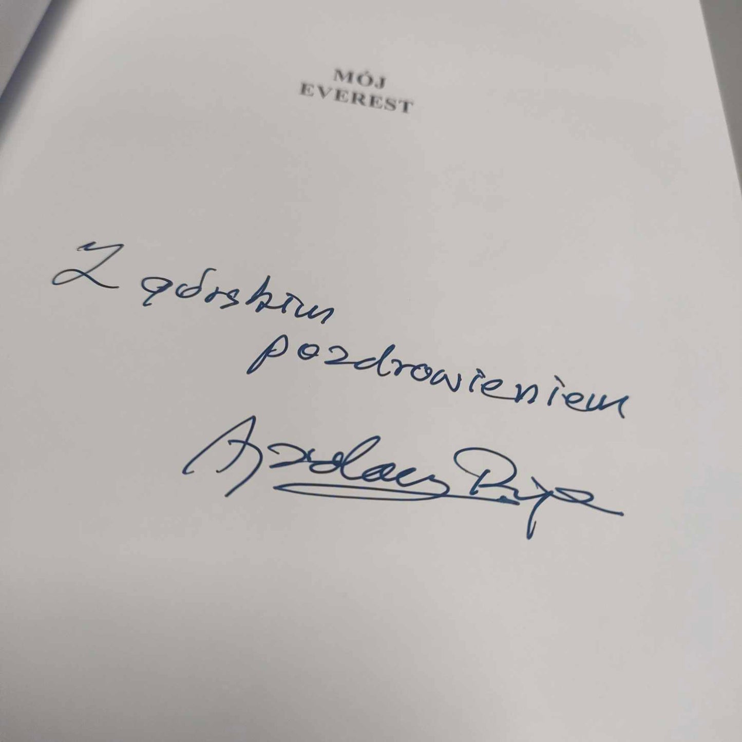 Mój Everest (z autografem autora)