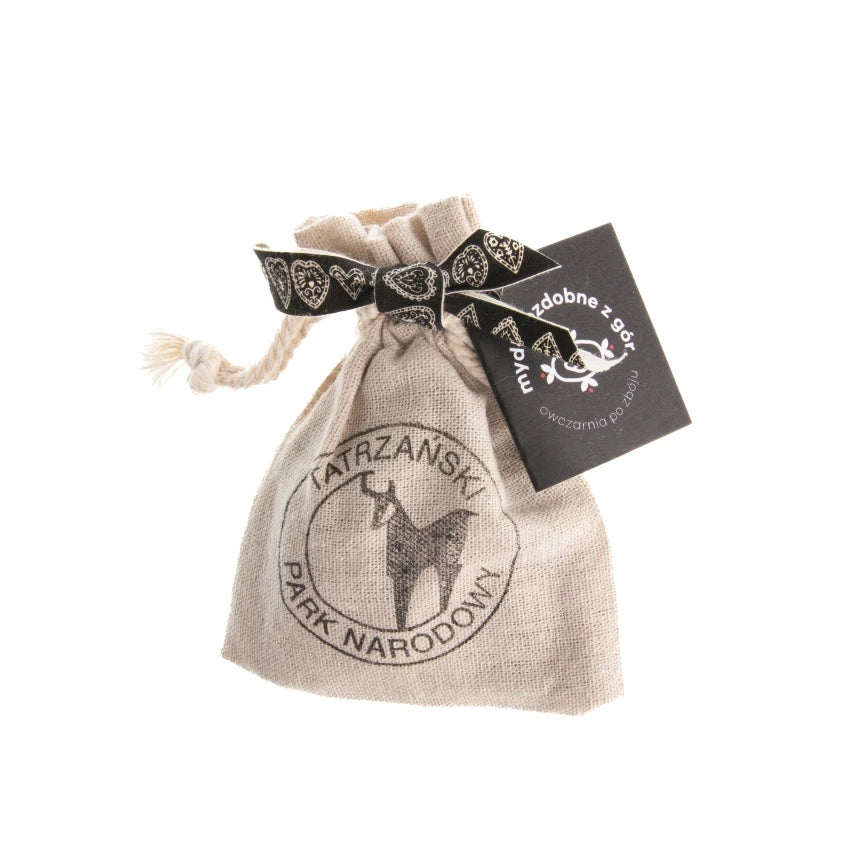 Mydełko ozdobne TPN redykołka - owcze, czarne z węglem aktywnym