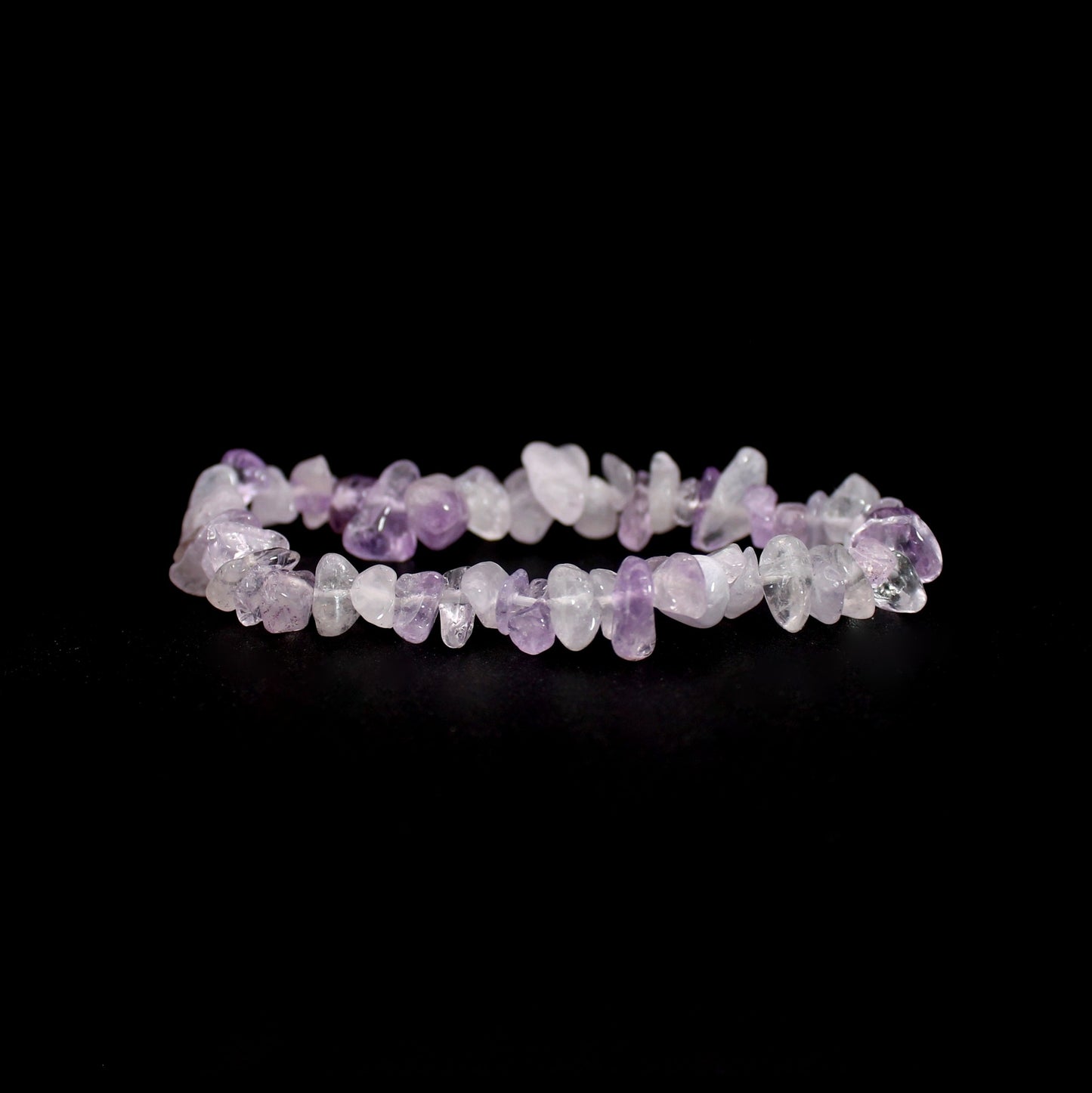 Bransoletka ametyst lawendowy