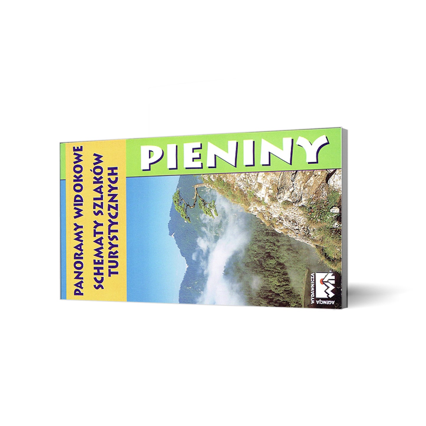 Pieniny. Panoramy widokowe. Schematy szlaków turystycznych