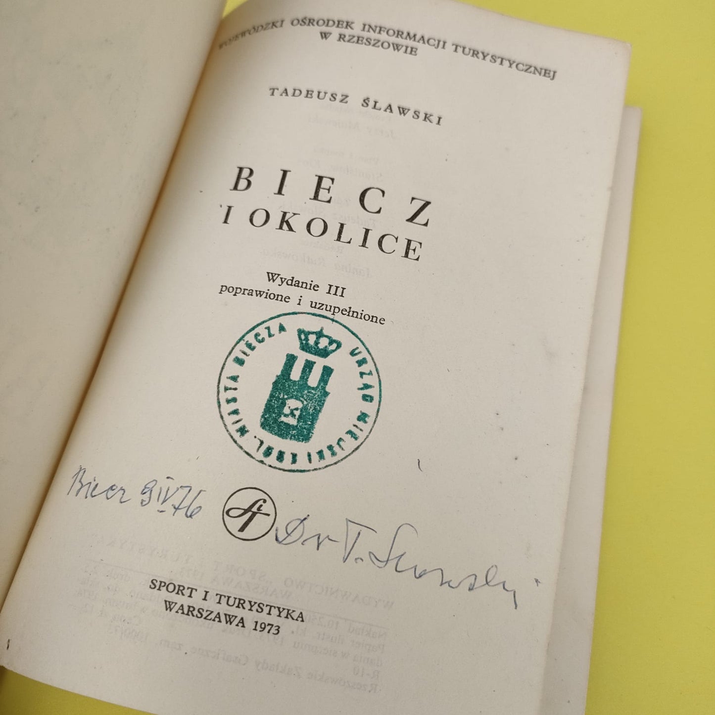 Biecz i okolice (z autografem autora)