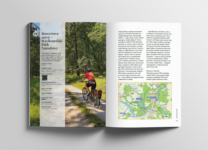 Polska na rowerze. 60 wycieczek jednodniowych dla każdego