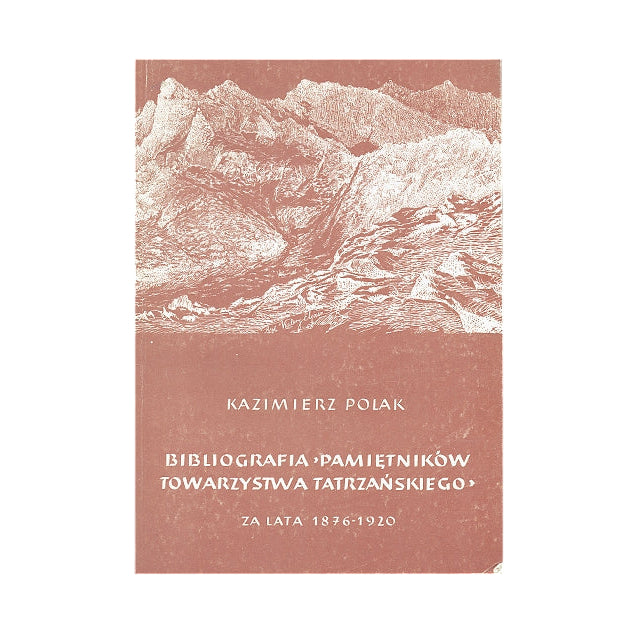 Bibliografia "Pamiętników Towarzystwa Tatrzańskiego" za lata 1876-1920