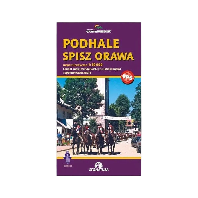 Podhale, Spisz, Orawa - mapa 1:50 000