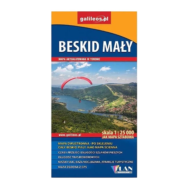 Beskid Mały. Mapa 1:25 000