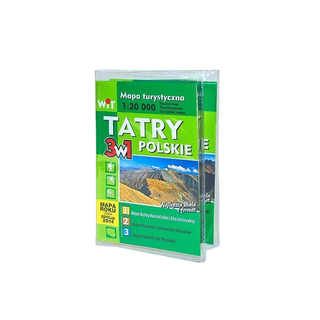 Tatry Polskie 3w1 1:20 000. Mapa turystyczna