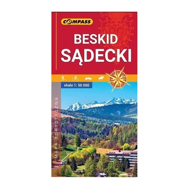 Beskid Sądecki 1:50 000. Mapa turystyczna