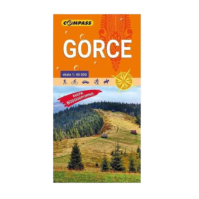 Gorce 1:40 000. Mapa turystyczna wodoodporna