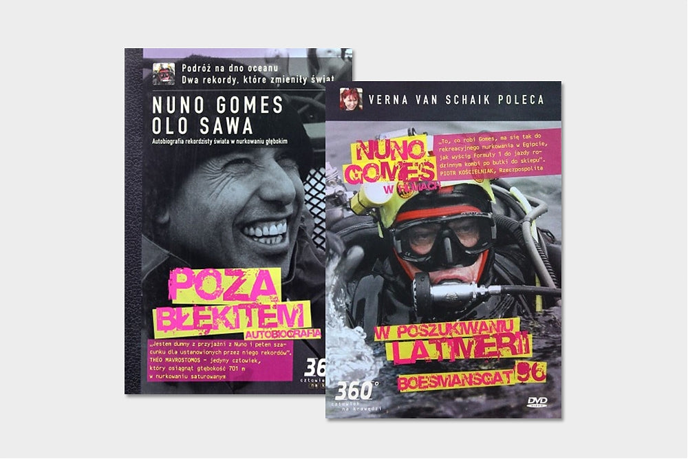 Poza błękitem + DVD W poszukiwaniu latimerii i Boesmansgat’96