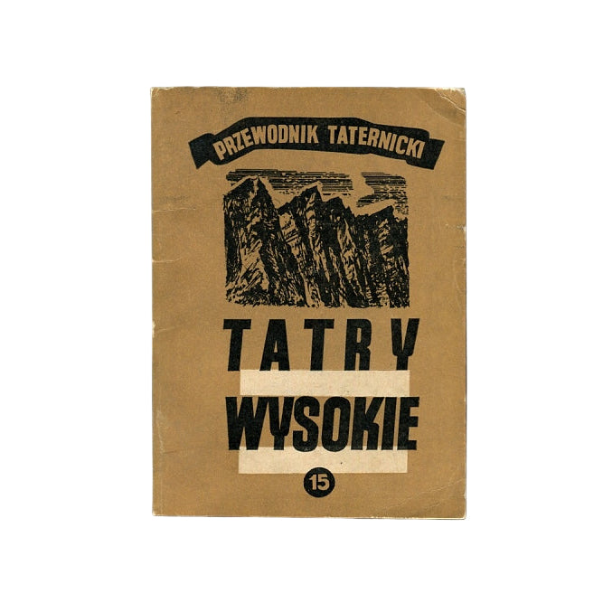 Tatry Wysokie. Przewodnik taternicki 15