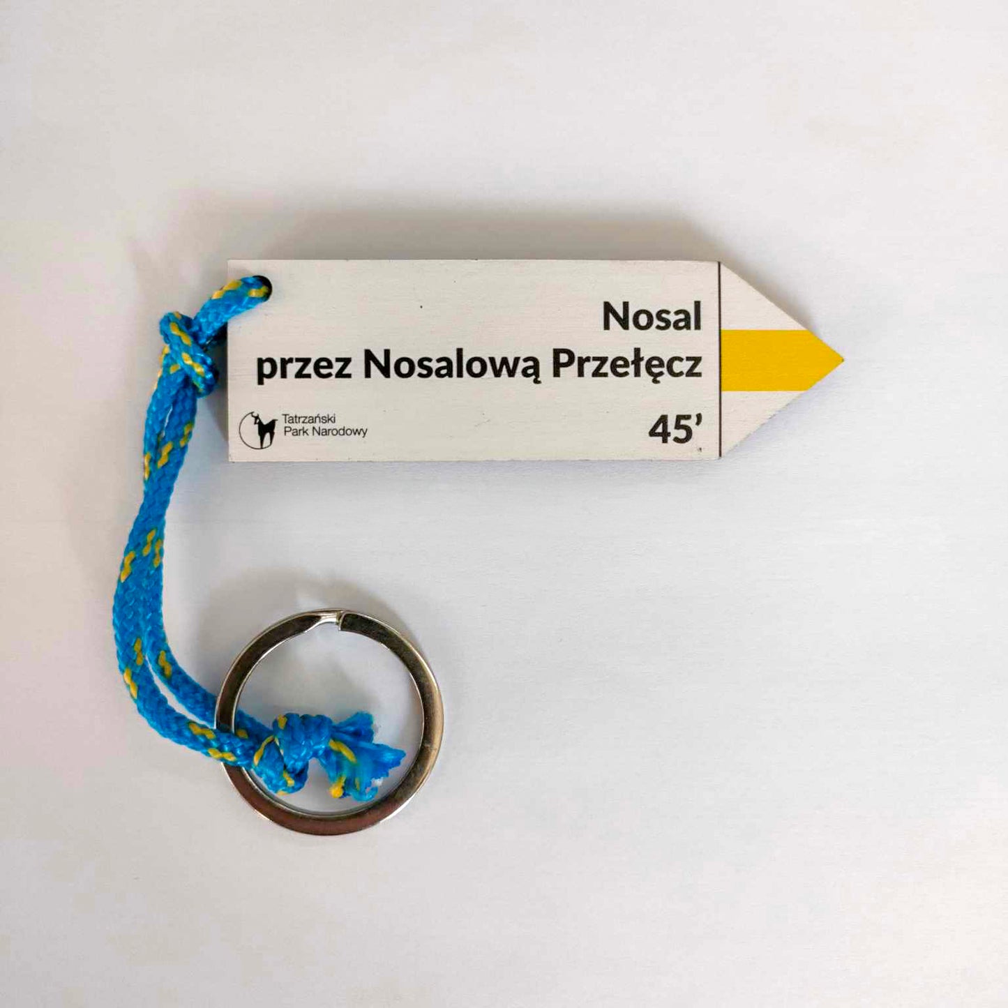 Brelok na klucze Nosal przez Nosalową Przełęcz