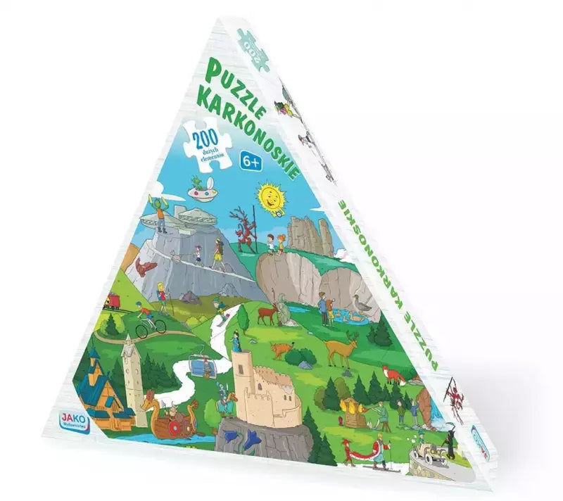Puzzle karkonoskie. 200 elementów.