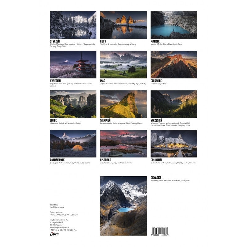 Góry. Kalendarz 2025