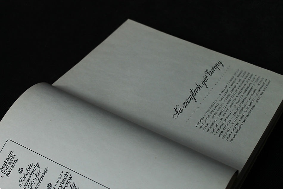 W skałach i lodach Świata. Tom I. Na szczytach gór Europy