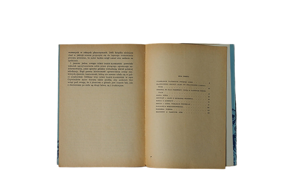 Góry takie kamienne