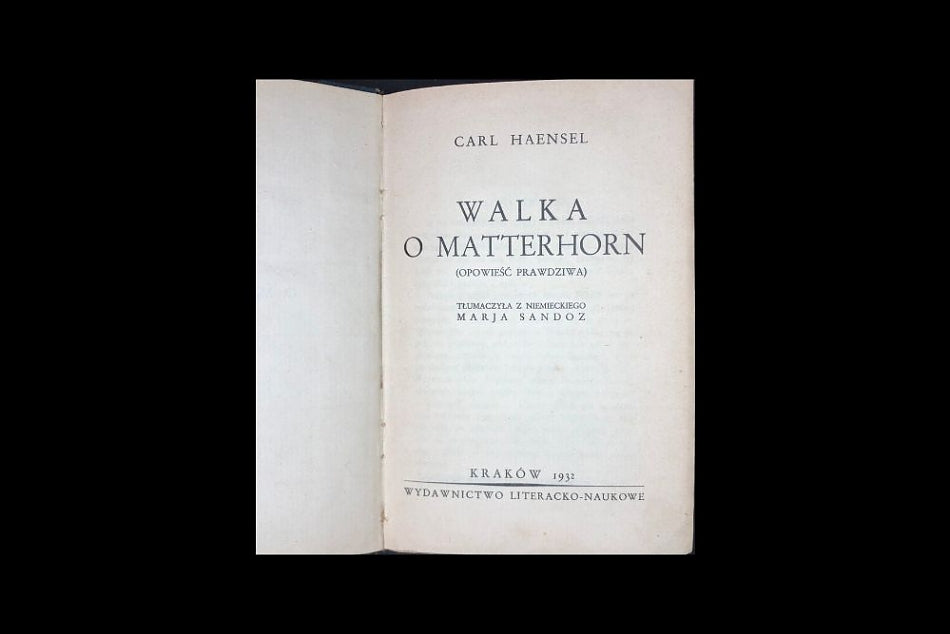 Walka o Matterhorn (opowieść prawdziwa)
