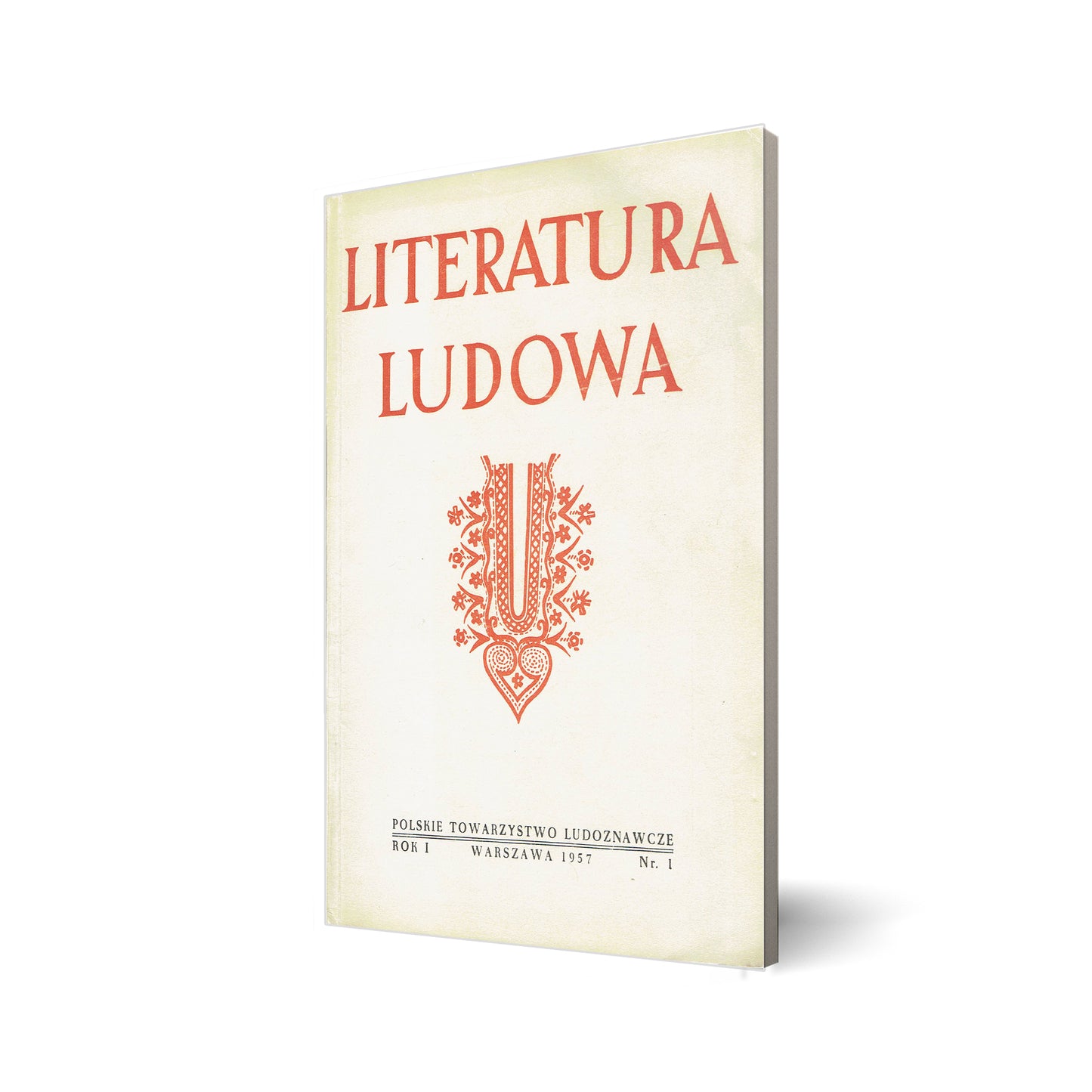 Literatura Ludowa nr 1 rok 1 1957