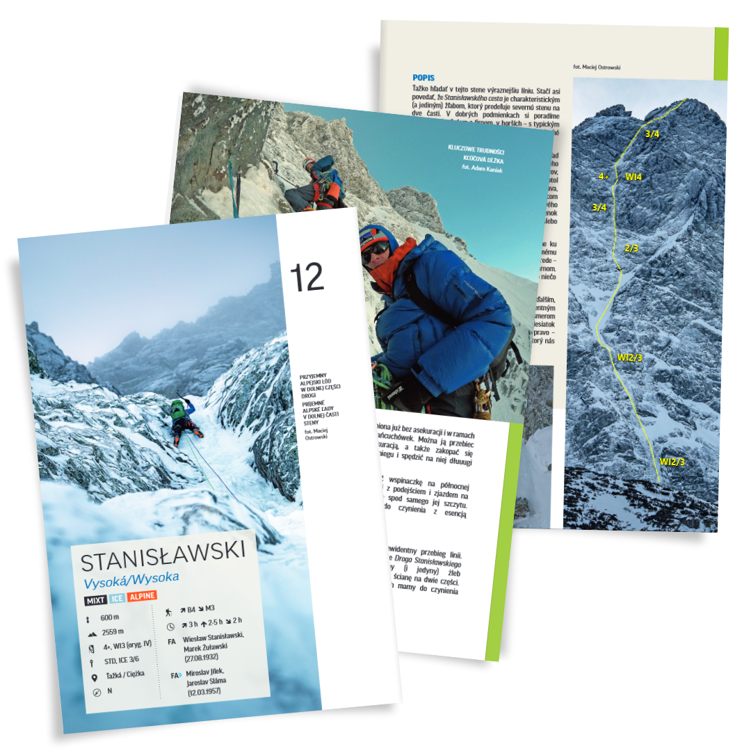 Tatry Słowackie – 100 najlepszych dróg zimowych. Tom 1