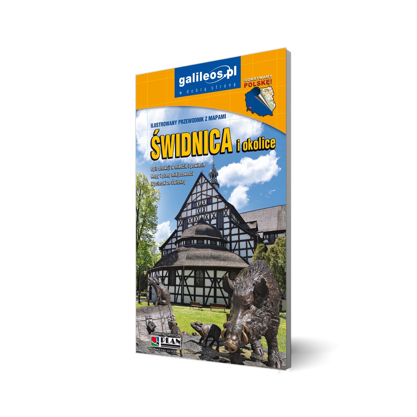 Świdnica i okolice. Ilustrowany przewodnik z mapami