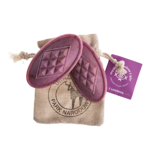 Mydełko ozdobne TPN redykołka - owcze, fioletowe z lawendą