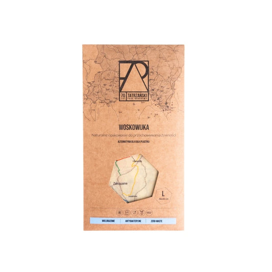 Woskowijka z mapą TPN