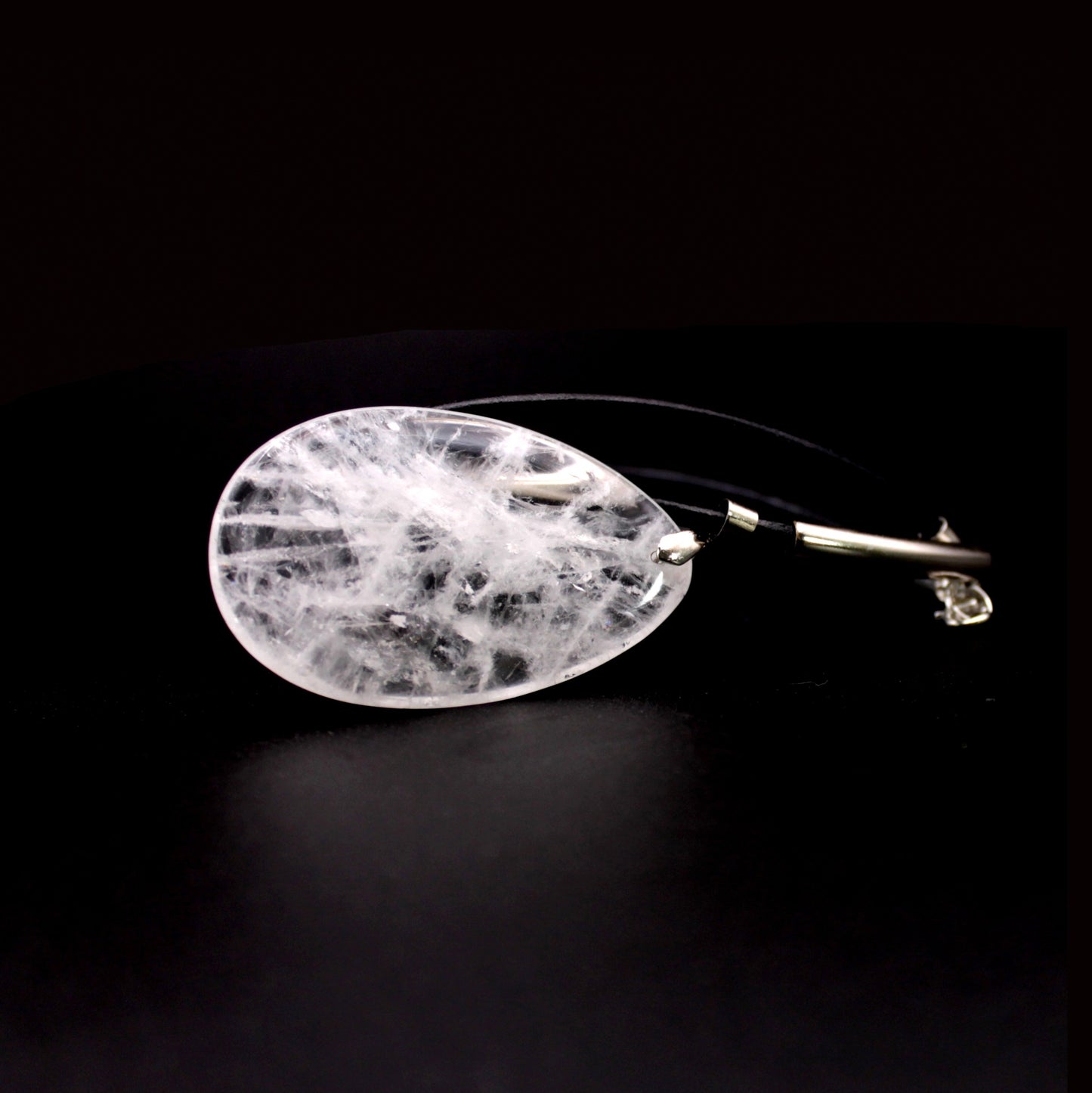 Naszyjnik kryształ górski