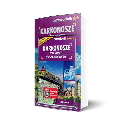 Karkonosze, Góry Izerskie, Okolice Jeleniej Góry. Przewodnik light + mapa