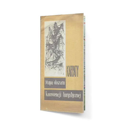 Karpaty. Mapa obszaru konwencji turystycznej