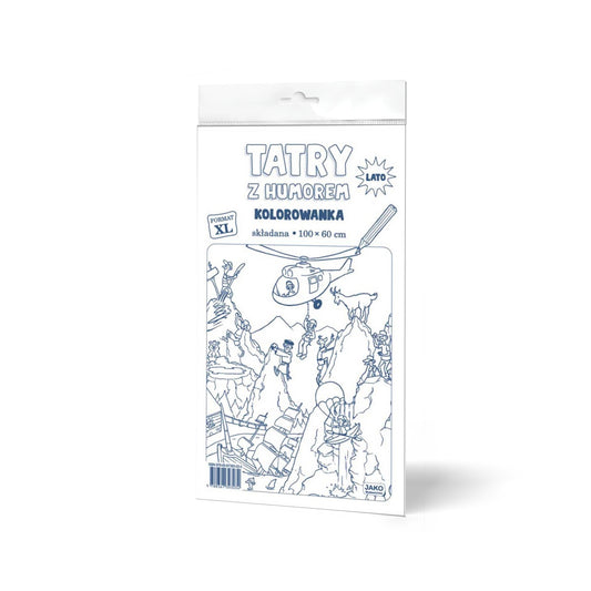 Tatry z humorem. Lato. Kolorowanka XL