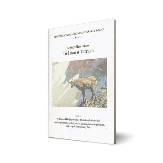 To i owo o Tatrach tom I