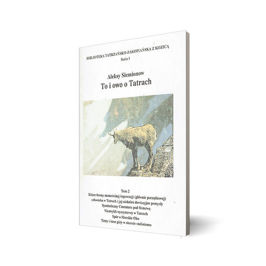 To i owo o Tatrach tom II