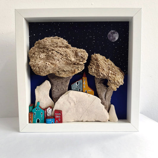 Obrazek górski - Pejzaż śródziemnomorski