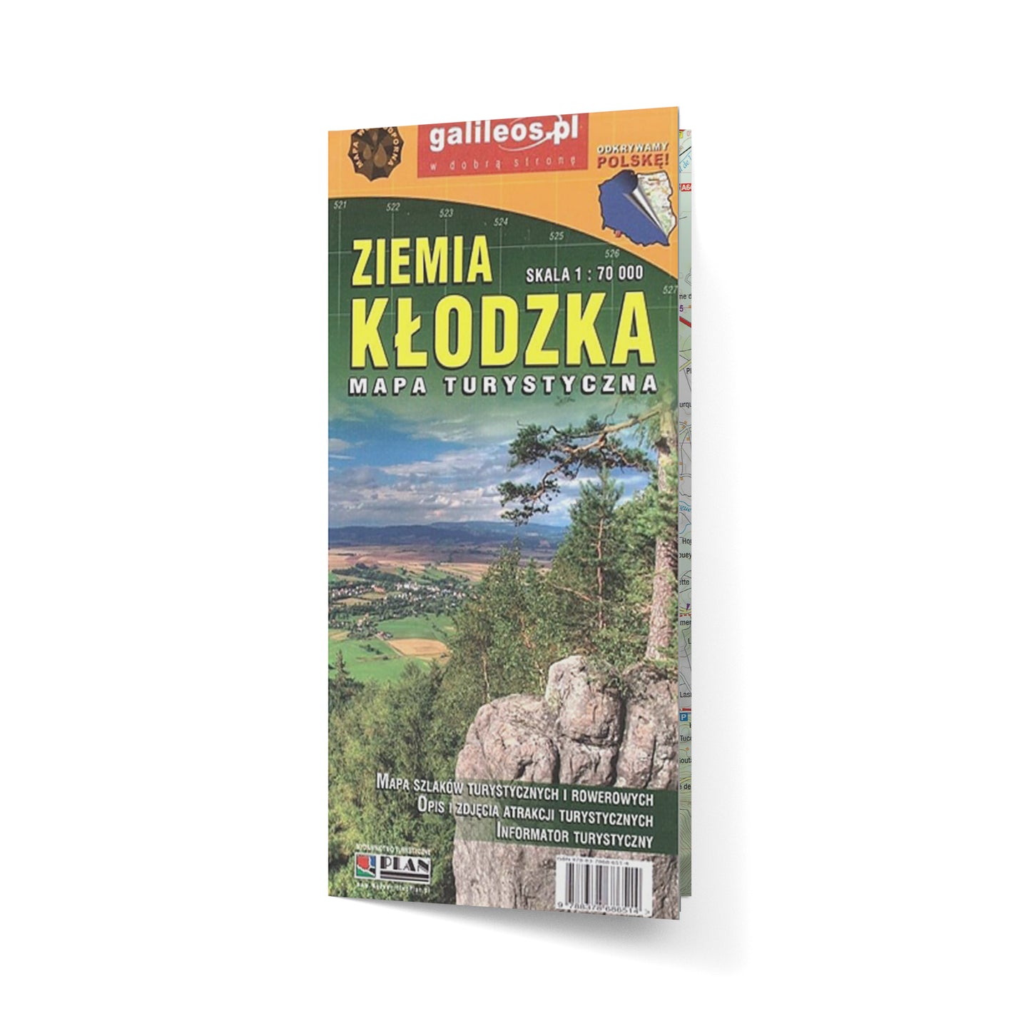 Ziemia Kłodzka 1:70 000. Mapa turystyczna