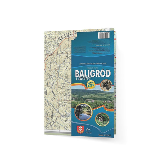 Baligród i okolice. Mapa nazewniczo-turystyczna 1:25 000