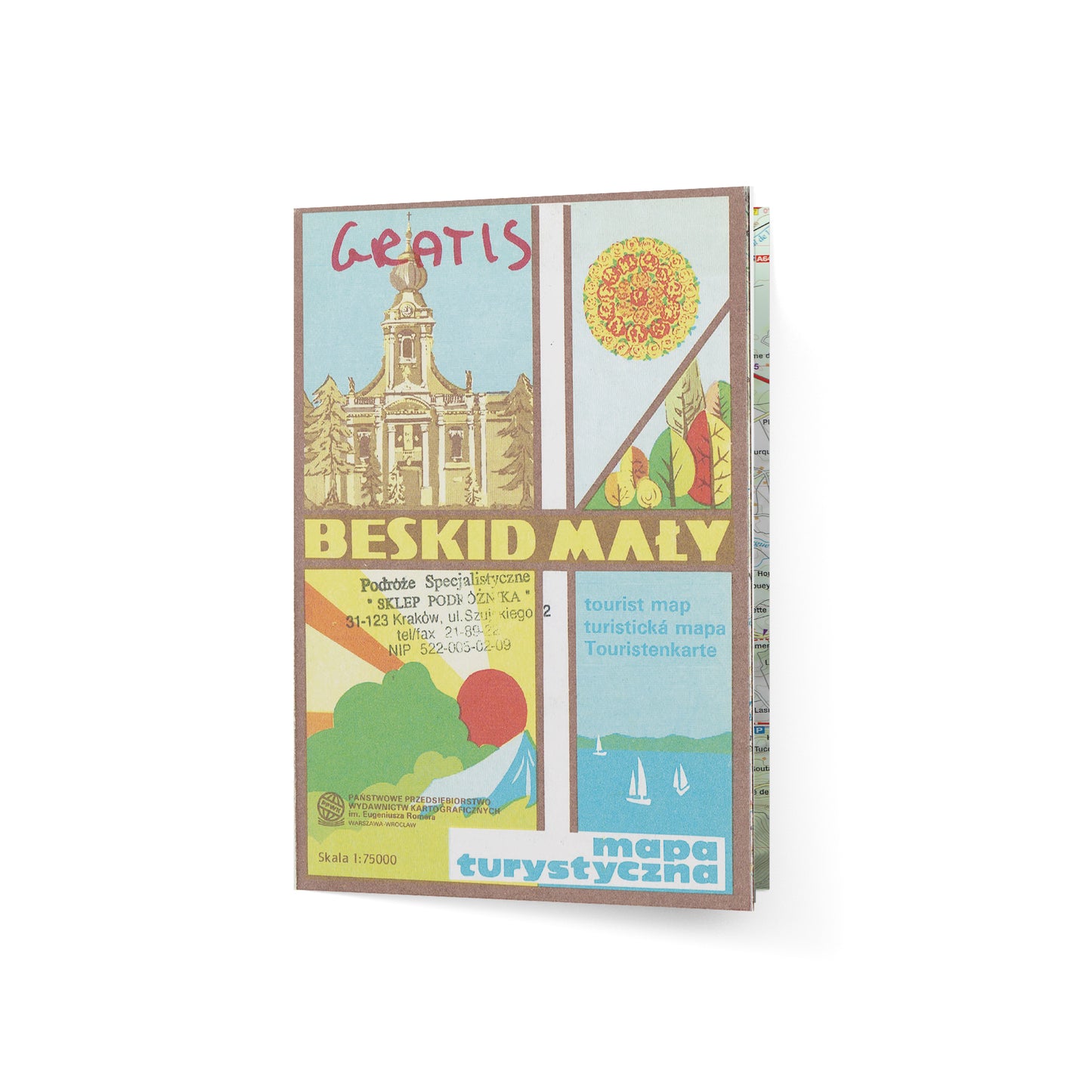 Beskid Mały. Mapa turystyczna 1:75 000