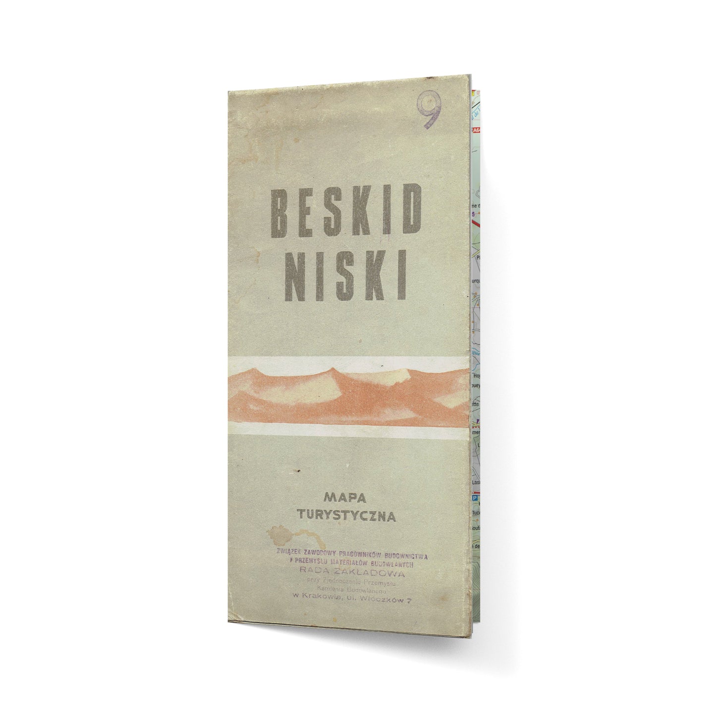 Beskid Niski. Mapa turystyczna