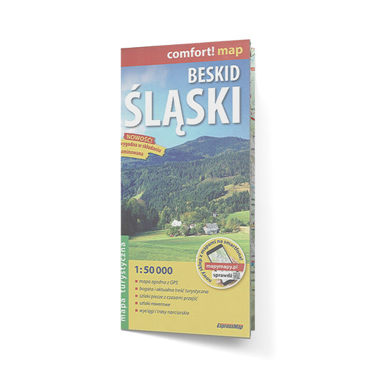 Beskid Śląski. Laminowana mapa turystyczna