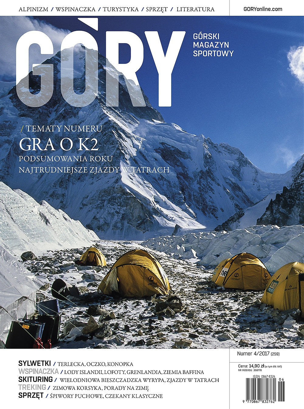 Góry Nr 259 4/2017