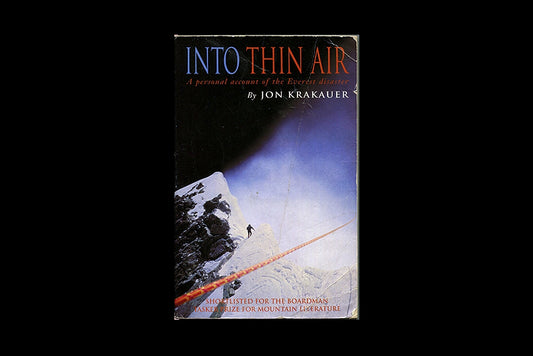 Into thin air. A personal account of the Everest disaster