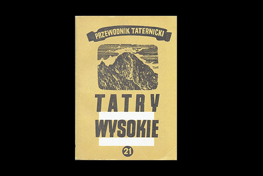 Tatry Wysokie. Przewodnik taternicki 21