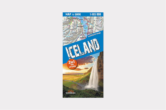 Islandia. Laminowany map&guide