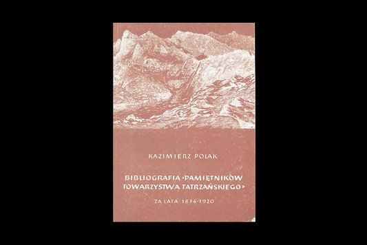 Bibliografia "Pamiętników Towarzystwa Tatrzańskiego" za lata 1876-1920