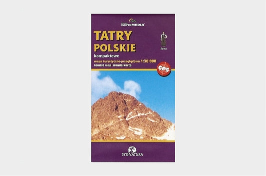 Tatry Polskie kompaktowe - mapa 1:30 000