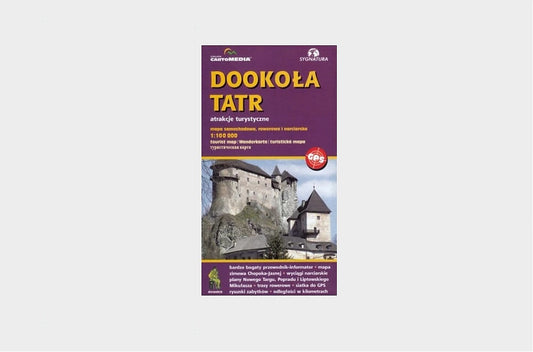 Dookoła Tatr - mapa 1:100 000