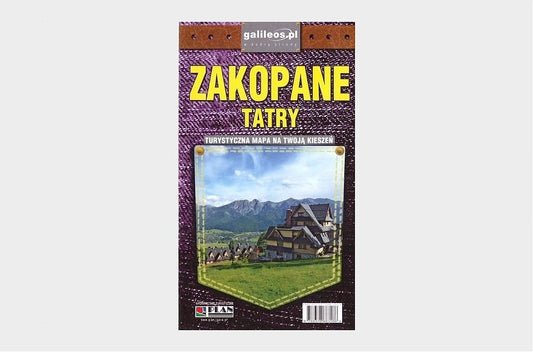 Zakopane i Tatry - plan kieszonkowy