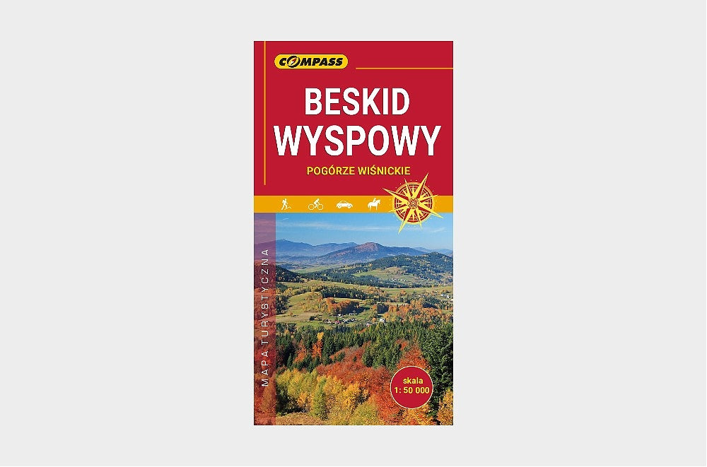 Beskid Wyspowy 1:50 000. Mapa turystyczna