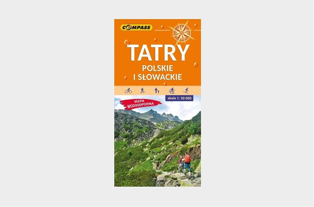 Tatry Polskie i Słowackie 1:50 000. Wodoodporna mapa turystyczna