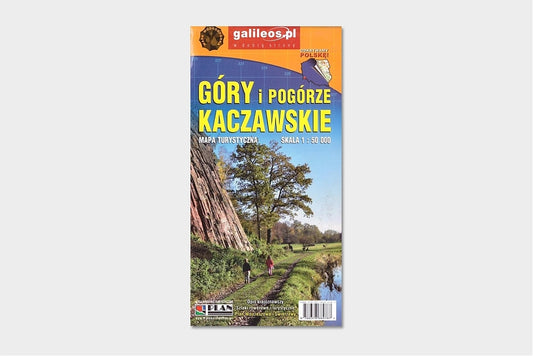 Góry i Pogórze Kaczawskie 1:50 000. Laminowana mapa turystyczna