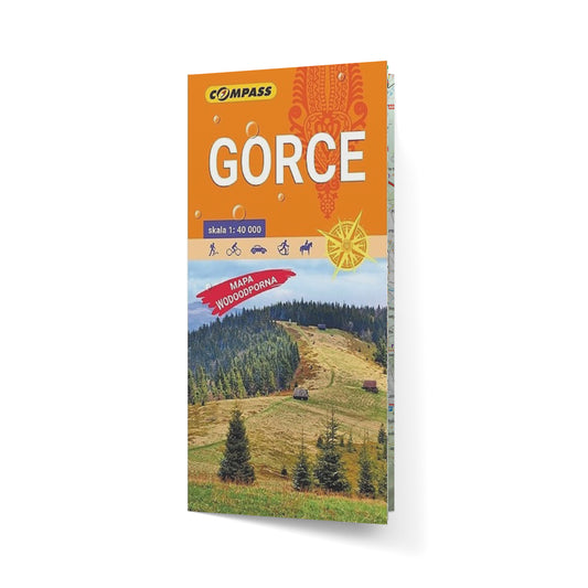 Gorce 1:40 000. Mapa turystyczna wodoodporna