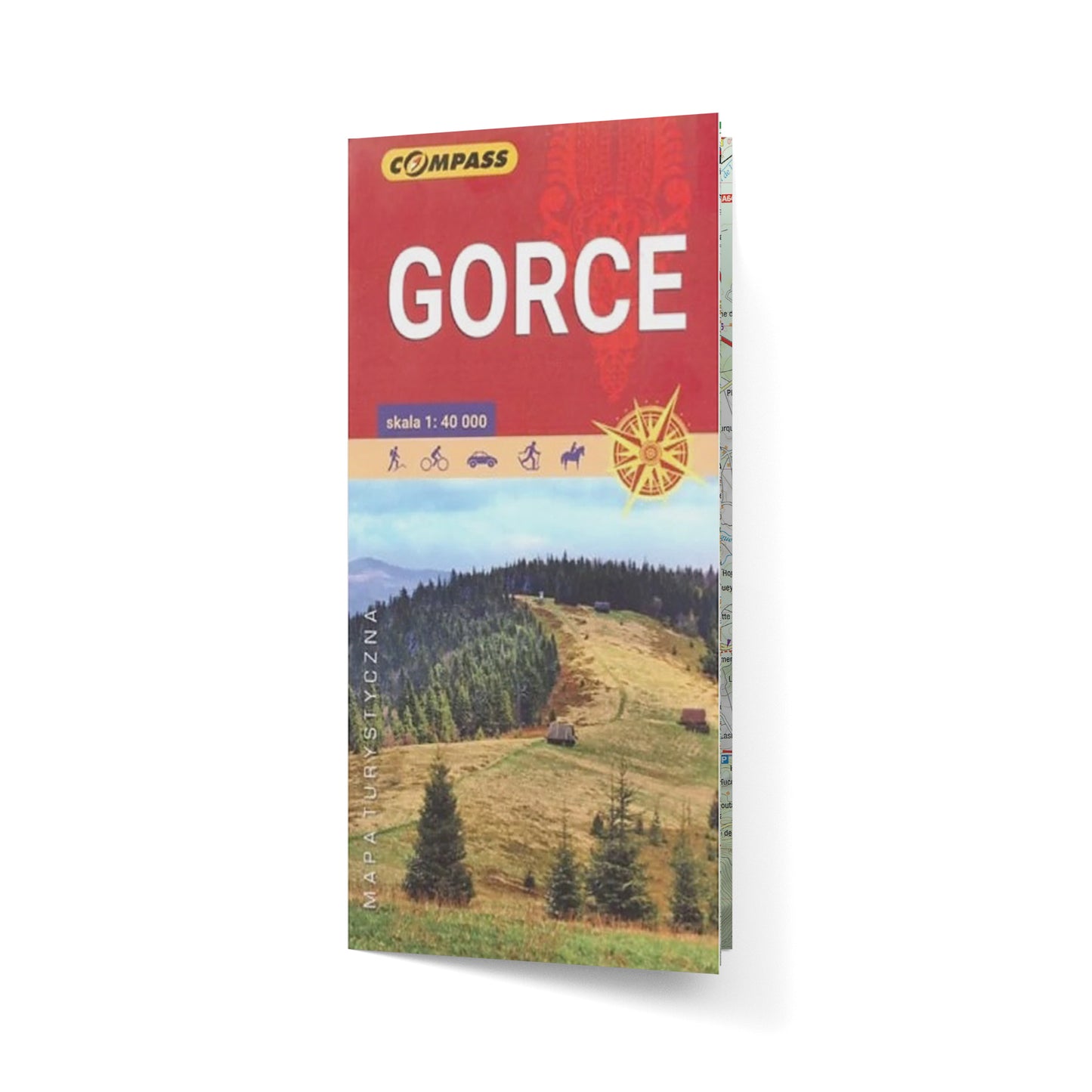 Gorce 1:40 000. Mapa turystyczna